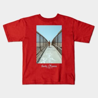 Santa Monica California Kids T-Shirt